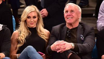 Charlotte y Ric Flair