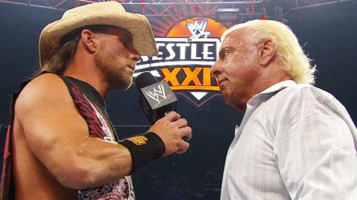 Ric Flair y Shawn Michaels