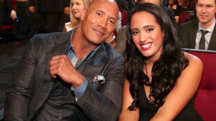 The Rock y su hija, Simone (CNN)