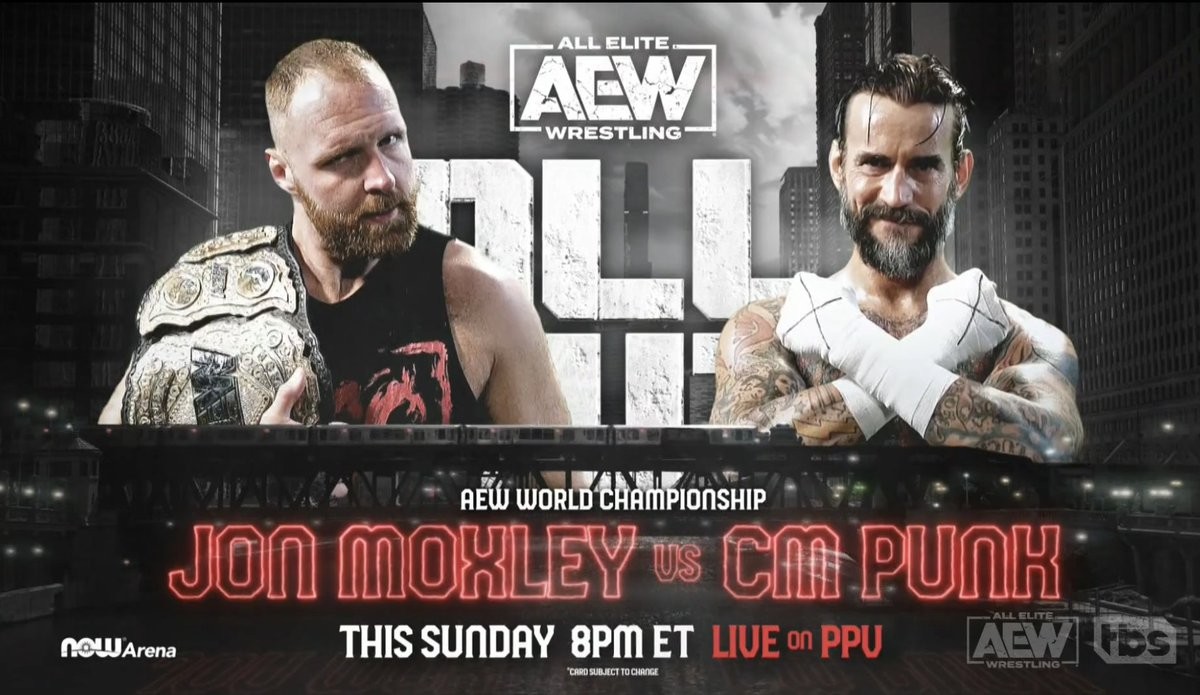 Jon Moxley defenderá el Campeonato Mundial de AEW ante CM Punk en All ...