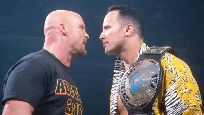 The Rock y Steve Austin