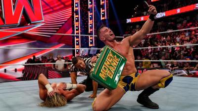 Theory y Dolph Ziggler (WWE Raw)