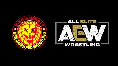 Logos AEW y NJPW