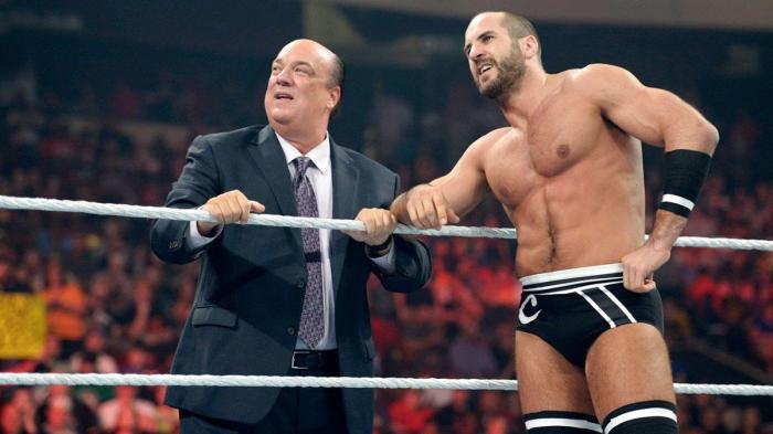 Paul Heyman y Cesaro (WWE)