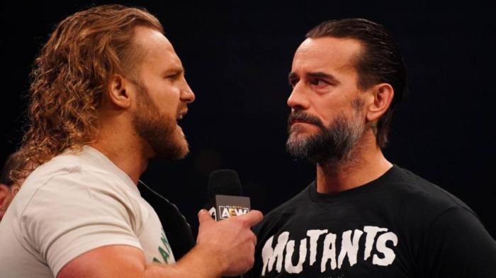 CM Punk y Hangman Adam Page