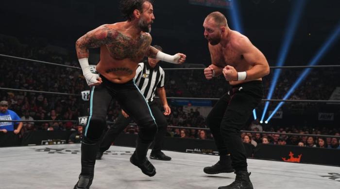 CM Punk y Jon Moxley (AEW Dynamite)