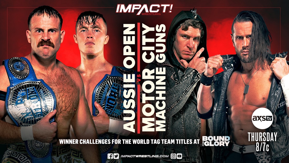 Motor City Machine Guns y Aussie Open (IMPACT)