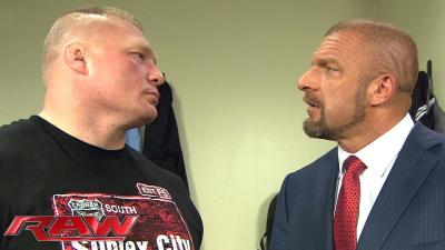 Brock Lesnar y Triple H (WWE)