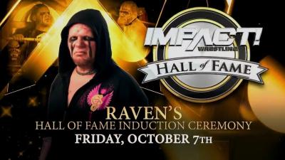 Raven será introducido al Hall of Fame de Impact Wrestling