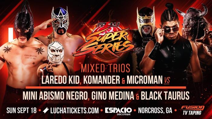 Lucha de Trios MLW Super Series