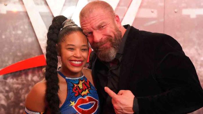 Bianca Belair y Triple H