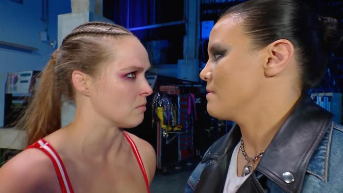 Ronda Rousey y Shayna Baszler