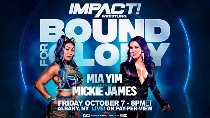 Mickie James y Mia Yim se enfrentarán en Bound for Glory 2022