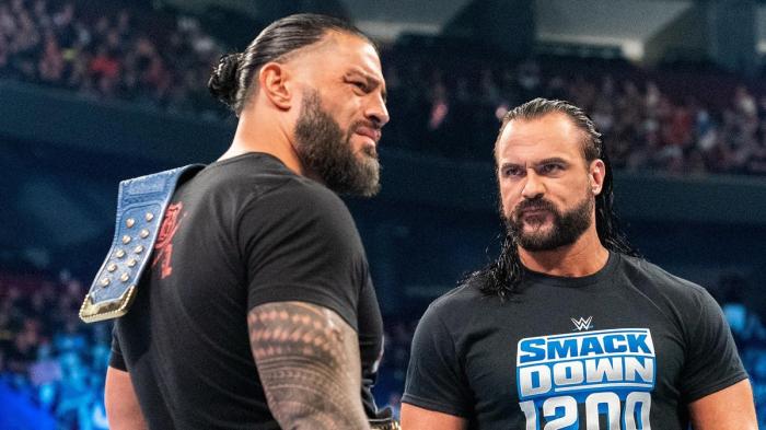 Drew Mcintyre y Roman Reigns