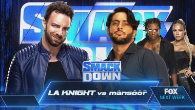 LA Knight vs. mån.sôör (WWE SmackDown)