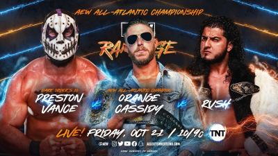 Orange Cassidy defenderá el Campeonato Atlántico de AEW ante Rush y Preston '10' Vance en Rampage