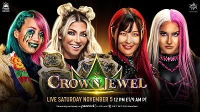 Asuka y Alexa Bliss vs. Damage CTRL (WWE Crown Jewel)