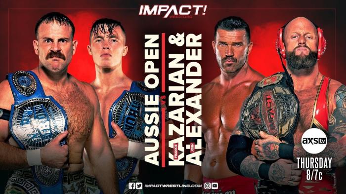 Josh Alexander y Frankie Kazarian vs. Aussie Open