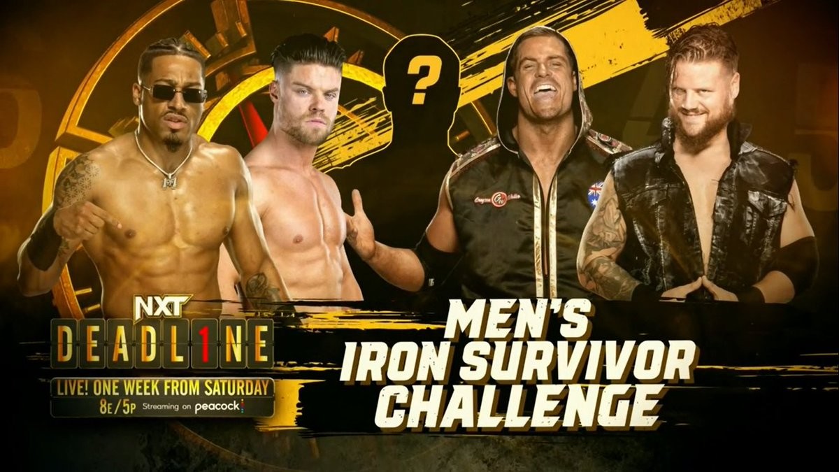 WWE Anuncia Los Participantes Masculinos Del Iron Survivor Challenge En ...