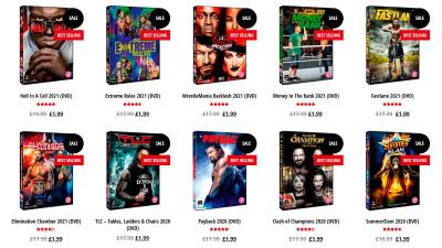 WWE DVD