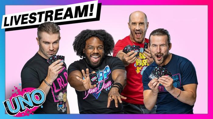 DaParty (Xavier Woods, Adam Cole, Claudio Castagnoli y Tyler Breeze)