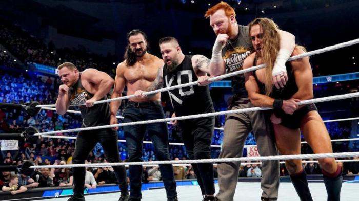 Drew McIntyre, Brawling Brutes y Kevin Owens