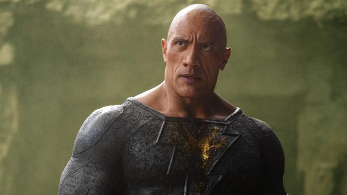 The Rock bajo el papel de Black Adam