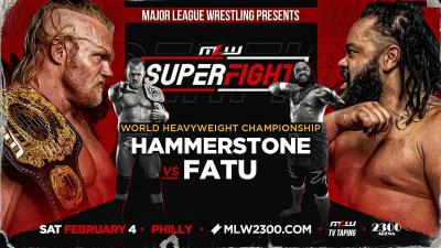 Alex Hammerstone vs Jacob Fatu MLW SuperFight 2023