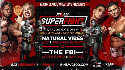 Natural Vibes vs. The FBI MLW SuperFight 2023