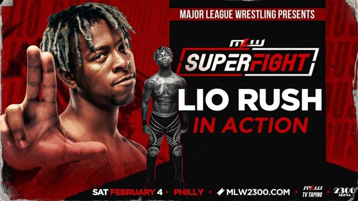 Lio Rush MLW SuperFight 2023
