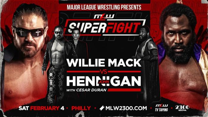 John Hennigan vs. Willie Mack MLW SuperFight 2023