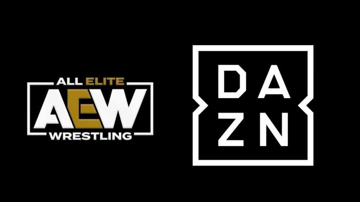 AEW y DAZN logos