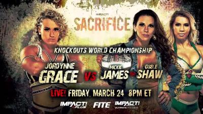 Jordynne Grace luchará por el Campeonato Mundial de las Knockouts en Sacrifice 2023