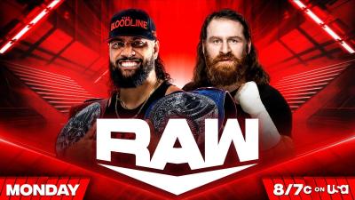 Sami Zayn vs. Jimmy Uso (WWE Raw)