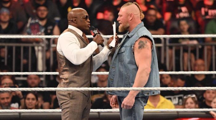 Brock Lesnar y Bobby Lashley