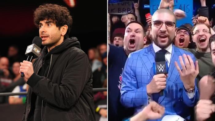 Tony Khan y Ariel Helwani