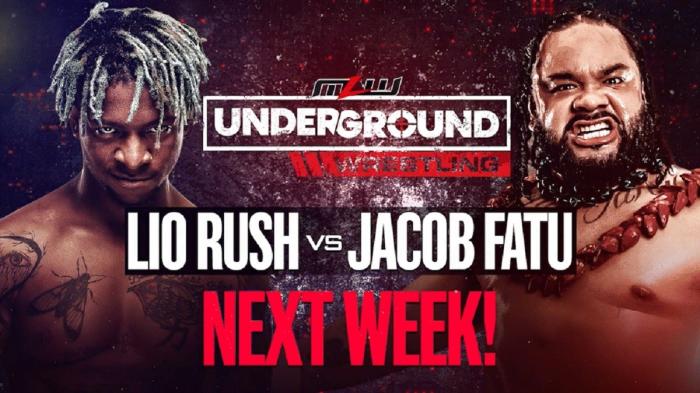 Jacob Fatu vs. Lio Rush MLW Underground