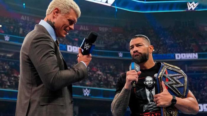 Cody Rhodes y Roman Reigns