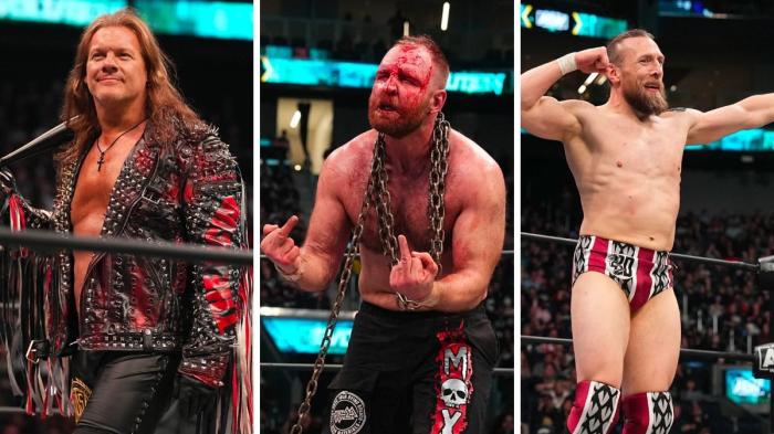 Chris Jericho, Jon Moxley, Bryan Danielson