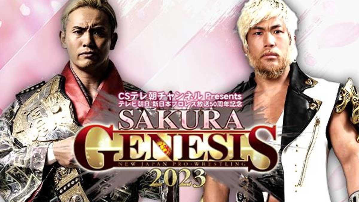 NJPW confirma la cartelera de Sakura Genesis 2023