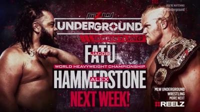 Jacob Fatu vs. Alex Hammerstone MLW Underground