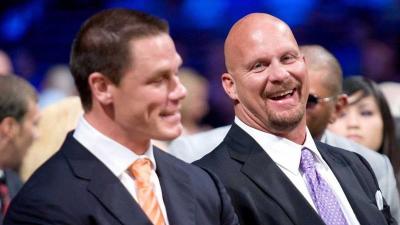 Steve Austin y John Cena