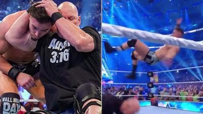 Austin Theory y Stone Cold