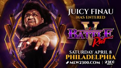 Juicy Finau MLW Battle Riot V