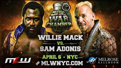 Sam Adonis vs. Willie Mack MLW War Chamber 2023