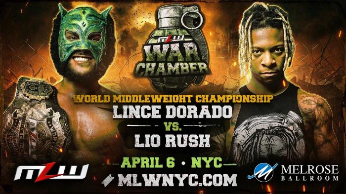 Lince Dorado vs. Lio Rush MLW War Chamber 2023