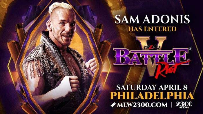Sam Adonis MLW Battle Riot V