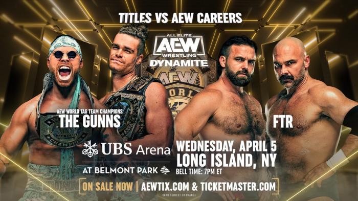 The Gunns vs. FTR (AEW Dynamite)