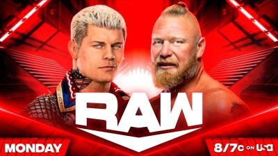 Cody Rhodes y Brock Lesnar (WWE Raw)