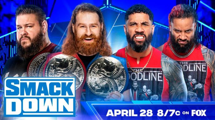 Sami Zayn y Kevin Owens defenderán los Campeonatos Unificados en Parejas ante The Usos en la noche del WWE Draft